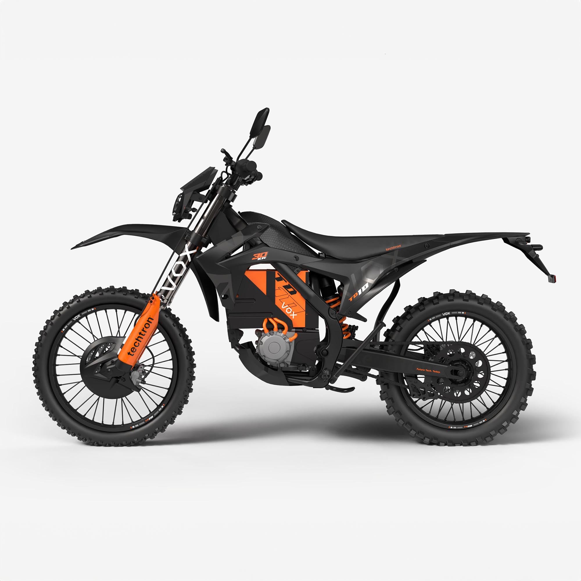 techtron TD10 VOX - 30 kW (80V 75Ah) e-Dirt Bike techtron