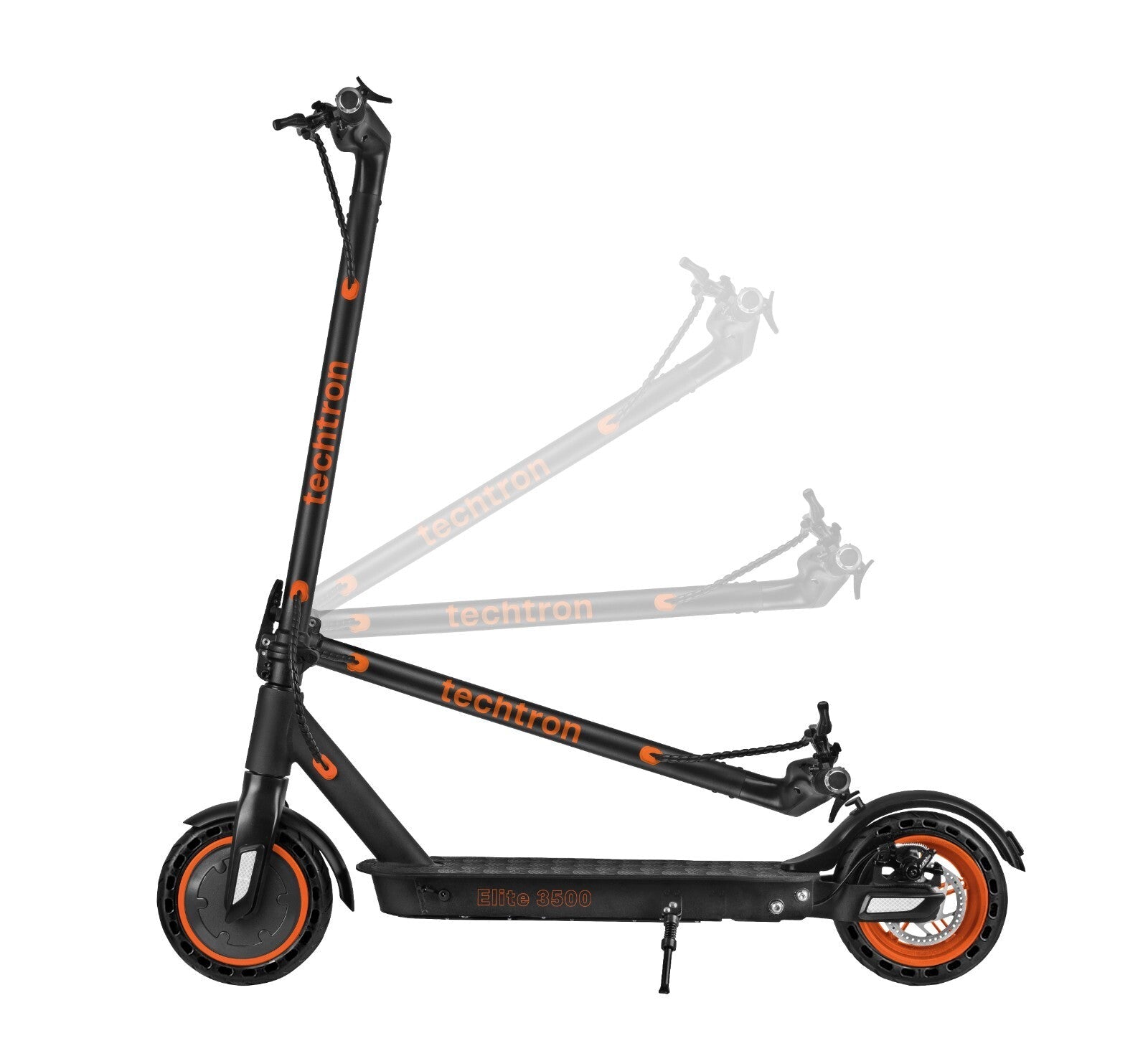 techtron Elite 3500 Electric Kick Scooter Grade A (Battery Replaced) YELLOW techtron